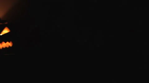 Group of glowing pumpkins at night 스톡 동영상 68203073