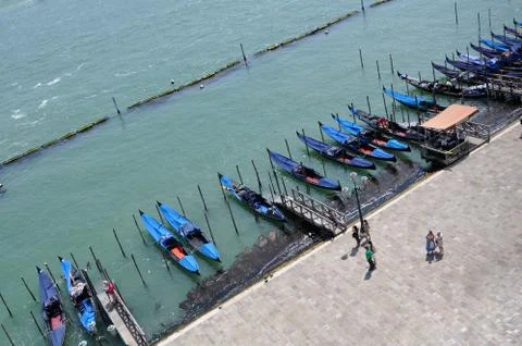 Group of Gondola Foto stock