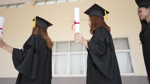 Group of graduates Video stock 150402627