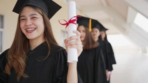 Group of graduates Video stock 150402715