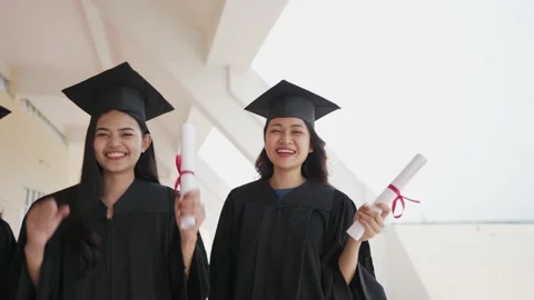 Group of graduates Video stock 150402745
