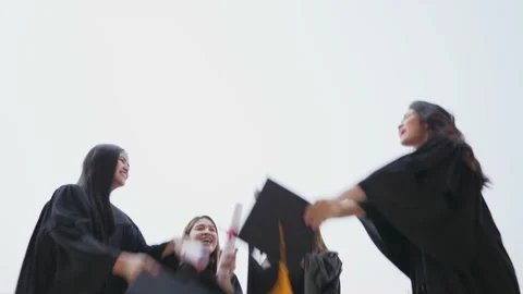 Group of graduates Video stock 150402793
