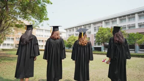Group of graduates Video stock 150403114