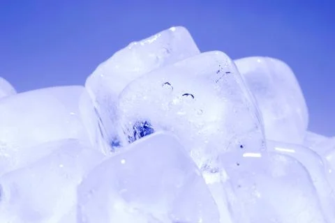 Group of ice cube Foto stock