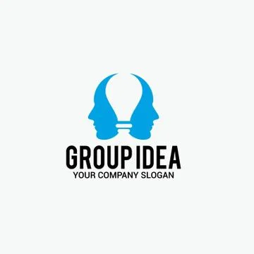 Group idea Logo Stock Illustration