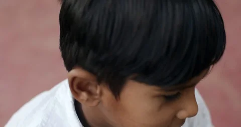 Group of Indian kids learning from practical experiments from teacher mentor Stock Footage 125854133