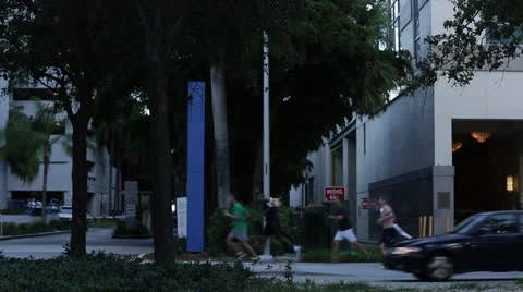 Group of Joggers Stock-Footage 27125539