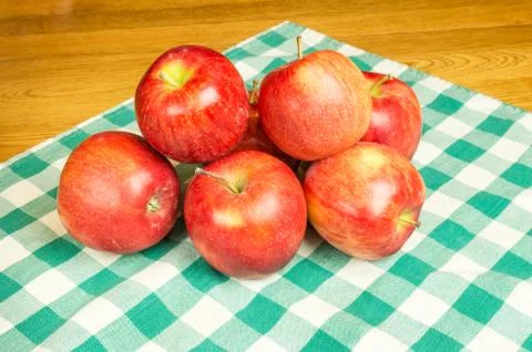Group of jonagold apples Stock Photos