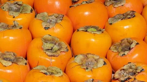 Group of kakis Stock Photos