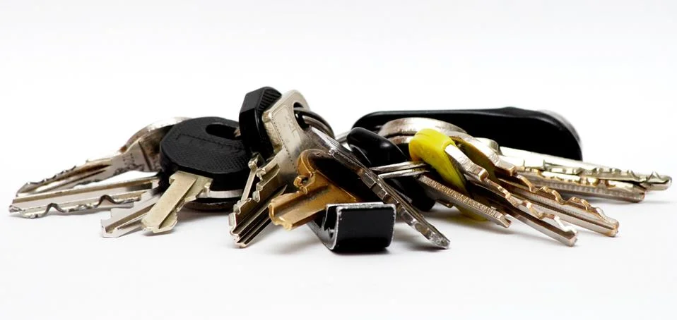 Group of keys 스톡 사진