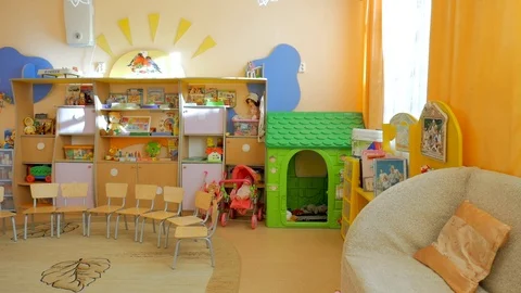 Group in kindergarten 3 Stock Footage 104743379