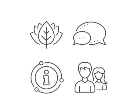 Group line icon. Users or Teamwork sign. Vector Stock Illustration