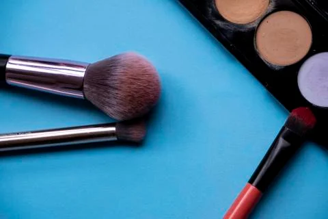 Group of make up accessories Stock Photos