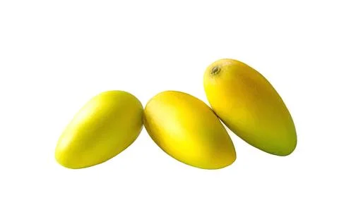 Group of mango on white background for isolated the background, Thai mango on Stock Photos