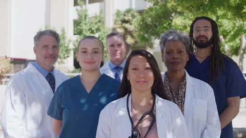 Group of Medical Professionals Stock Footage 270313372