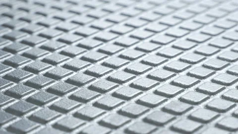 Group of metals. Brushed metal surface. Materials Science. Forge. Smooth rotatio Stock Footage 138787831