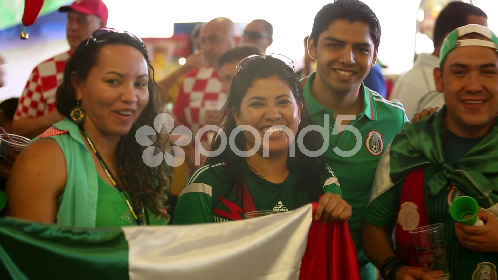 group of mexican people
