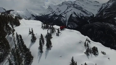 Group on Mountain Vídeo Stock 89149748