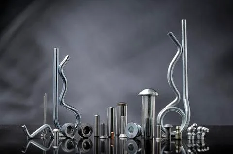 Group of Mounting hardware Stock Photos