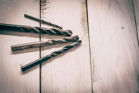 Group of  old oxide old tools. Stock Photos