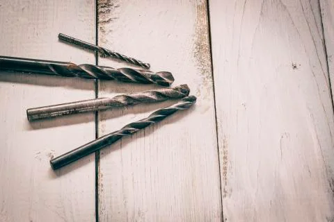 Group of  old oxide old tools. Stock Photos