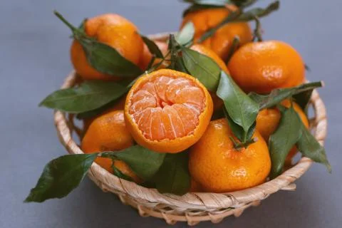 Group of oranges Stock Photos