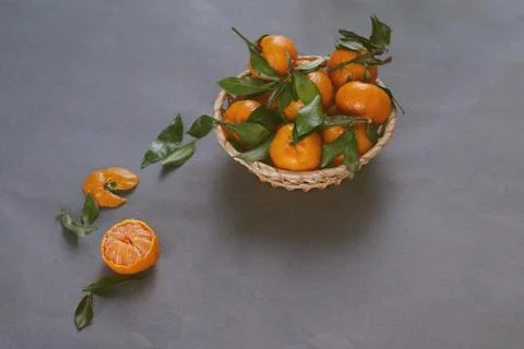 Group of oranges Stock Photos