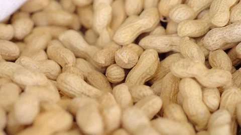 Group of peanuts. Food, snacks Stock Footage 112282242