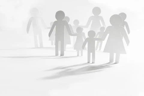Group of people with children Stock Photos