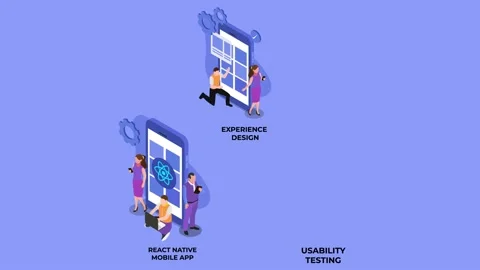 Group of people doing app development process Stock Footage 205081202