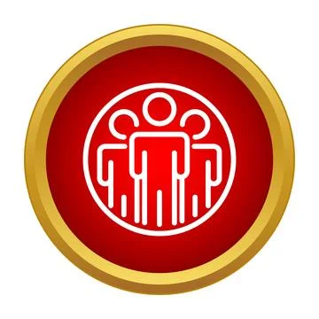 Group of people forming teamwork community concept Stock Illustration