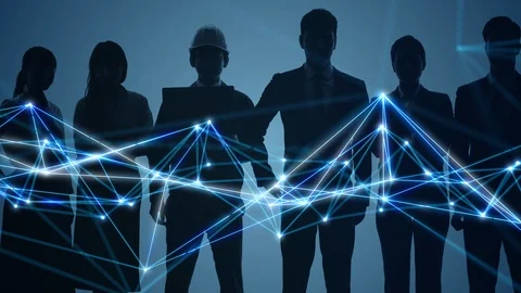 Group of people. Human Resources. Global network. Diversity. Video stock 120431946