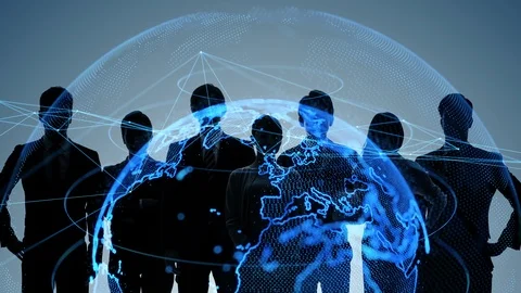 Group of people. Human Resources. Global network. Diversity. Stock Footage 120432039