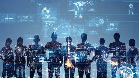 Group of people. Human Resources. Global network. Diversity. Stock Footage 120432054