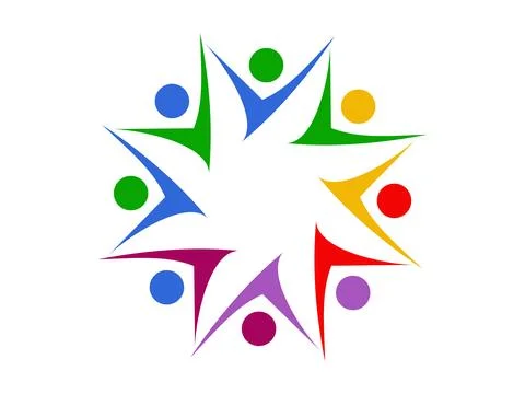 Group People Icon Vector Design Stock Illustration