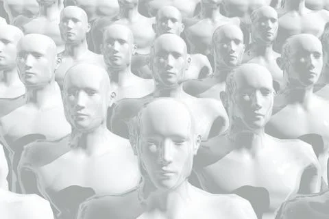 Group of people Stock Illustration