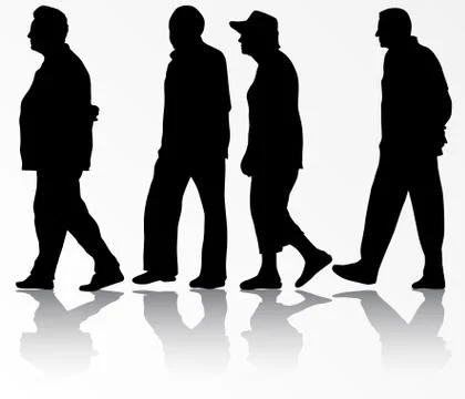 Group of people Illustrazione stock