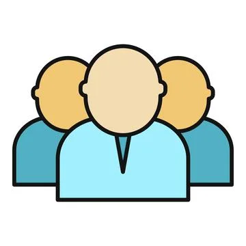 Group of people representing team community and leadership Stock Illustration