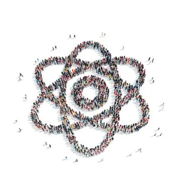 Group  people  shape globe Stock Illustration