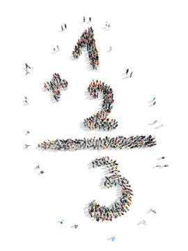 Group  people  shape  mathematical equation 스톡 일러스트