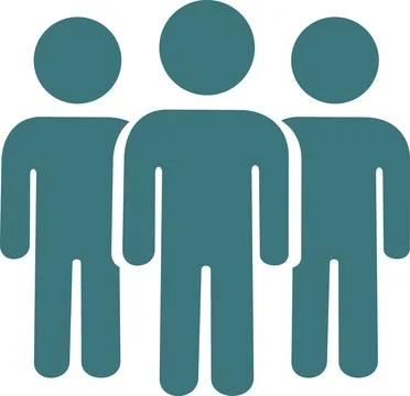 Group Of People Teamwork Icon Symbol Illustration