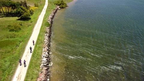 Group of peopleo cycling Stock Footage 156200529