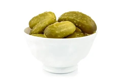 Group of pickled cucumber Stock Photos