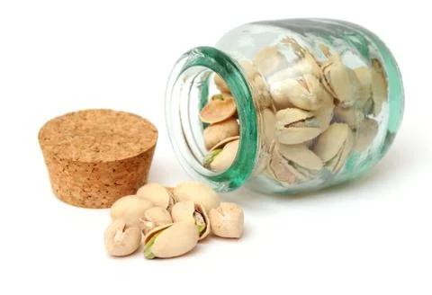 A group of pistachio Stock Photos