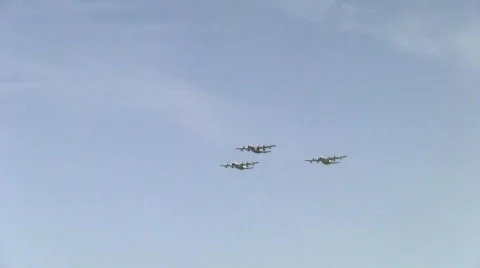 Group of planes  Video stock 697952