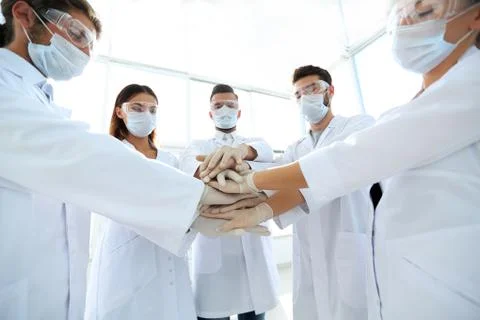 Group of professional doctors Stock Photos