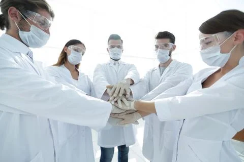 Group of professional doctors Stock Photos