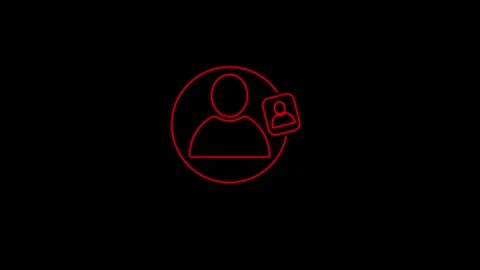Group Profile Users Icon animated video Stock Footage 292901382