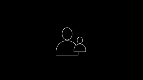 Group Profile Users Icon animated video Stock Footage 292901860