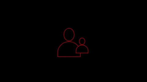 Group Profile Users Icon animated video Stock Footage 292901861